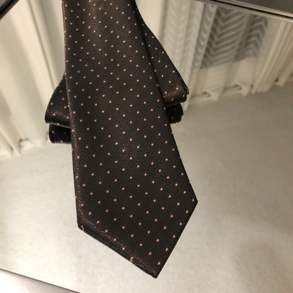 Jil Sander Viscose and Silk Blend Tie